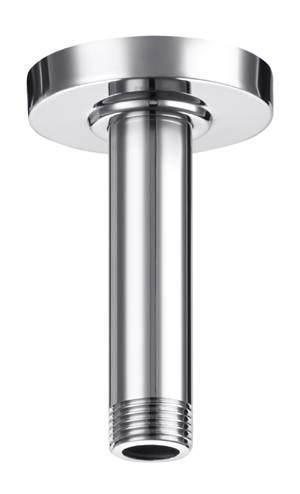 Roca Ramię sufitowe do głowic prysznic, wysokość 100, metal chrom (A5B0450C00)